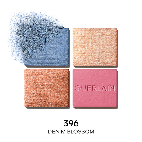 GUERLAIN Ombres G Denim Blossom - Lidschatten 4 Farben - GUERLAIN Ombres G Denim Blossom - Lidschatten 4 Farben -
